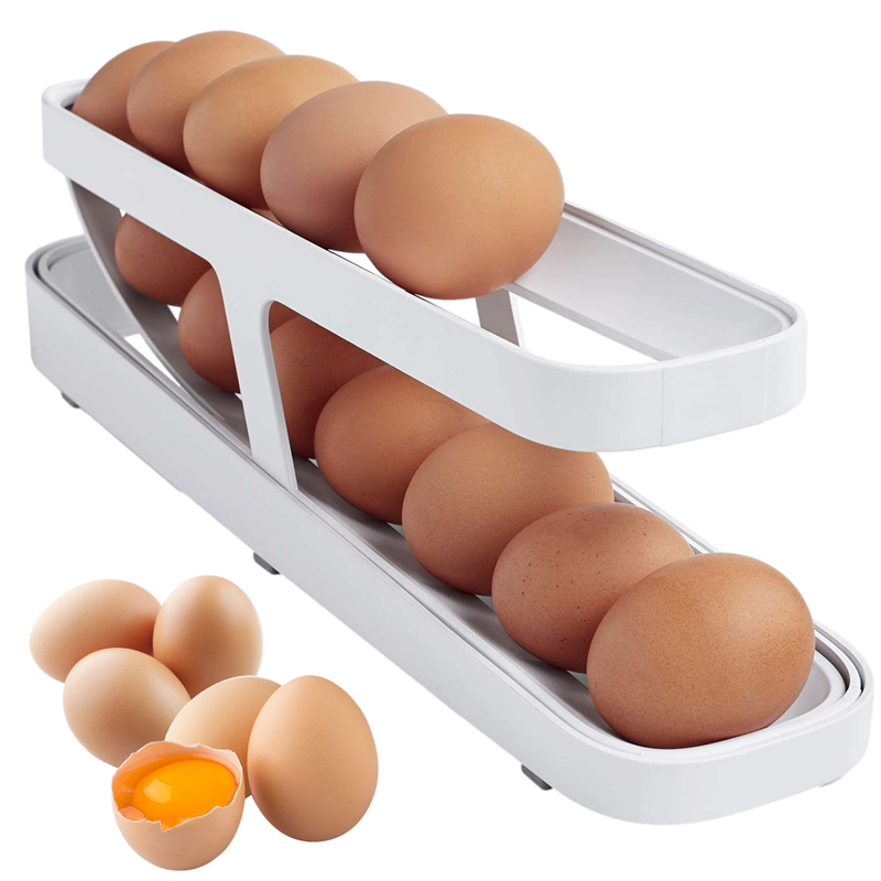 🥚Doppelter automatischer Eierhalter