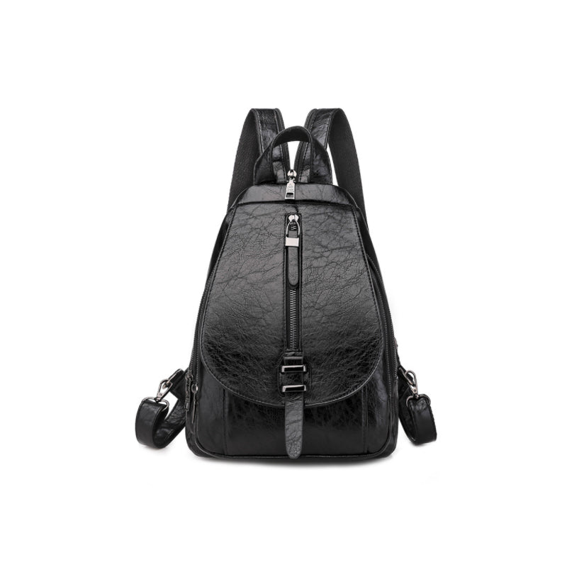 Damen Modischer Rucksack aus weichem Leder