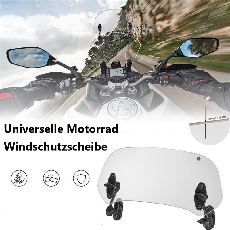 Motorrad-Windschutzscheibenverlängerung