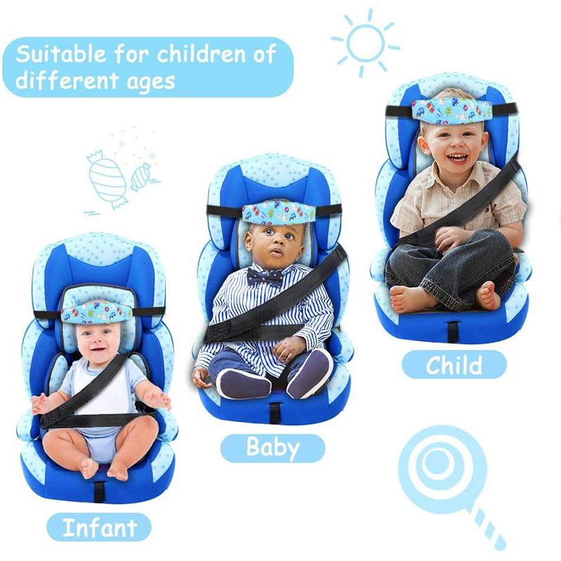 Nackenentlastung und Kopfstütze für den Babyautositz
