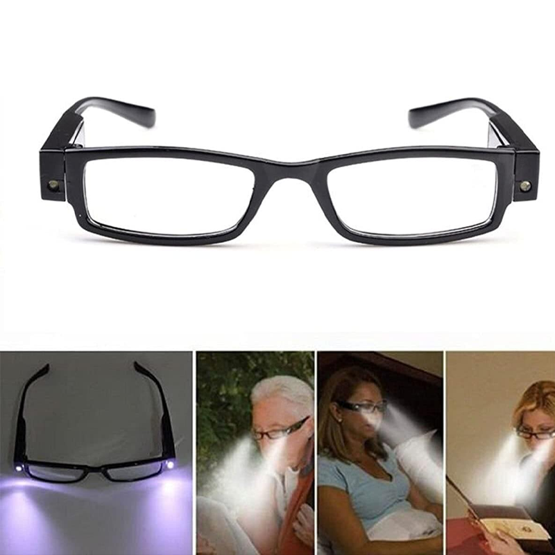 Lesebrille mit LED-Beleuchtung