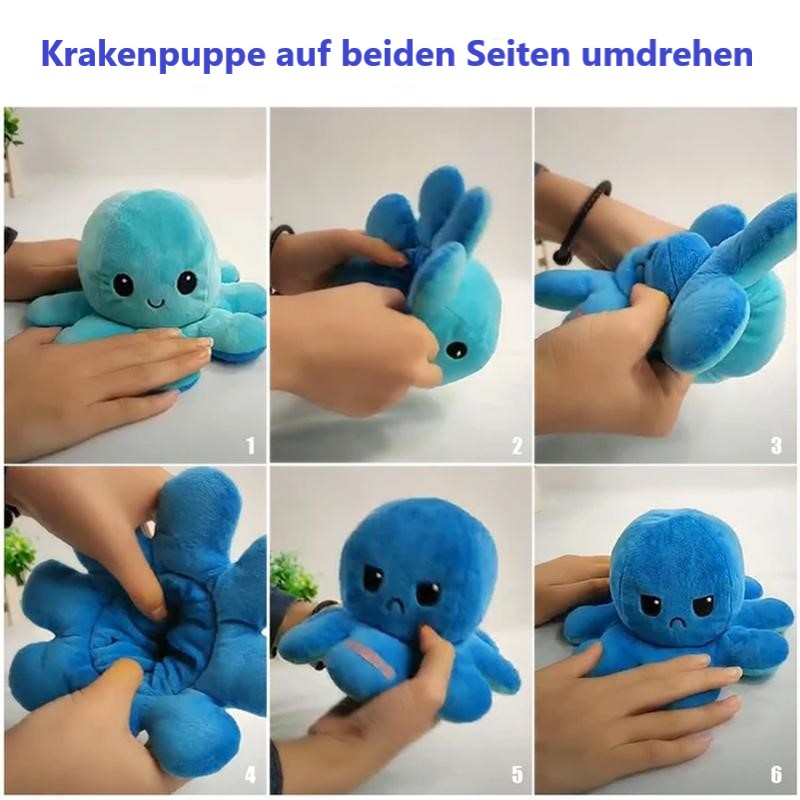 Umkehrbare süße Kuscheltiere