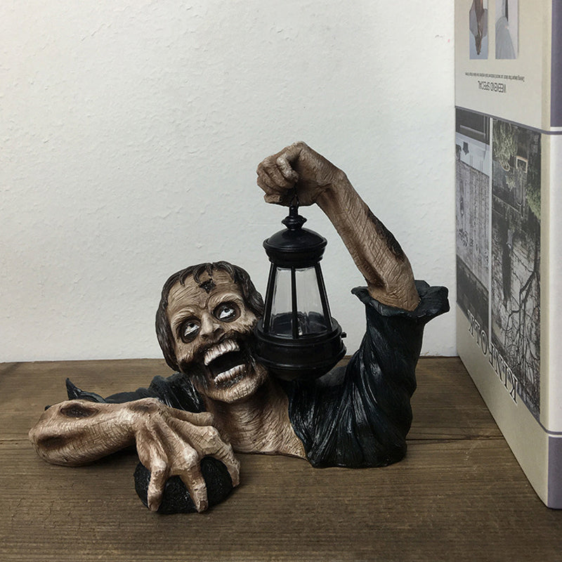 Halloween Zombie Ornament aus Harz