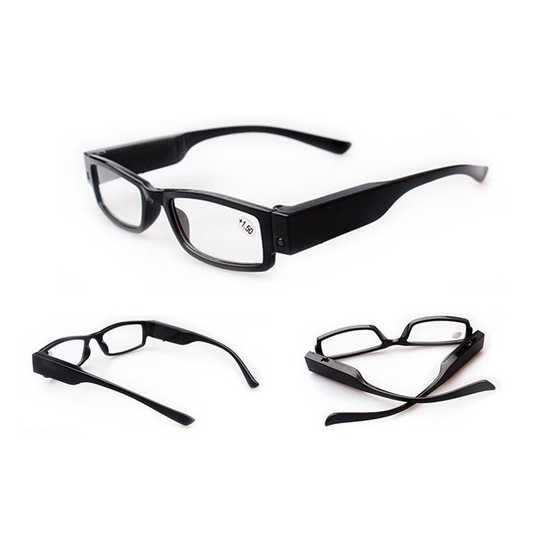 Lesebrille mit LED-Beleuchtung