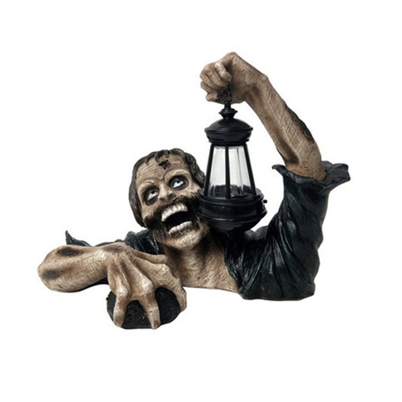 Halloween Zombie Ornament aus Harz