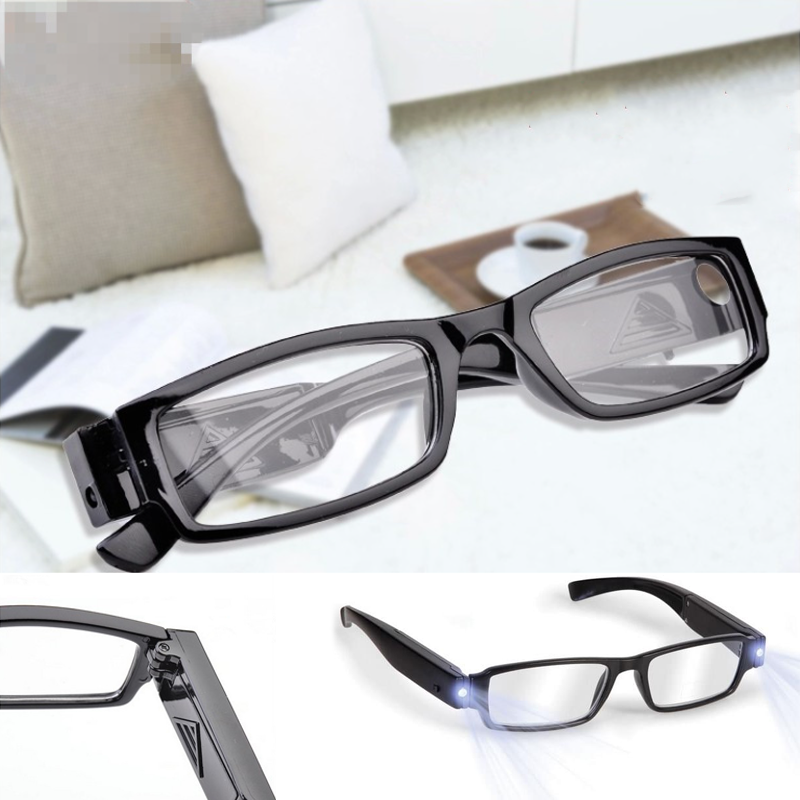 Lesebrille mit LED-Beleuchtung