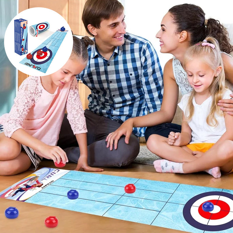 Brettspiel Curling Spielset