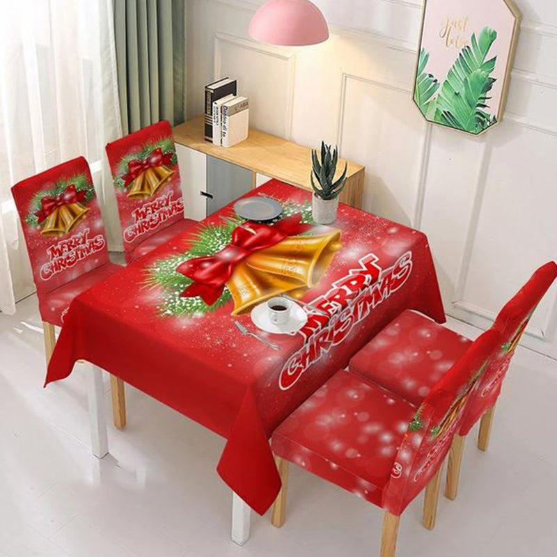 Weihnachten Tischdecke Stuhlbezug Dekoration